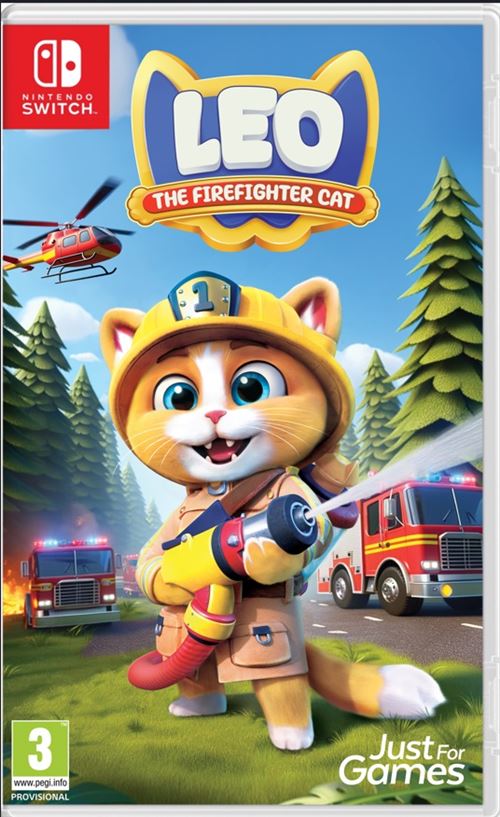 Leo The Firefighter Cat Nintendo Switch