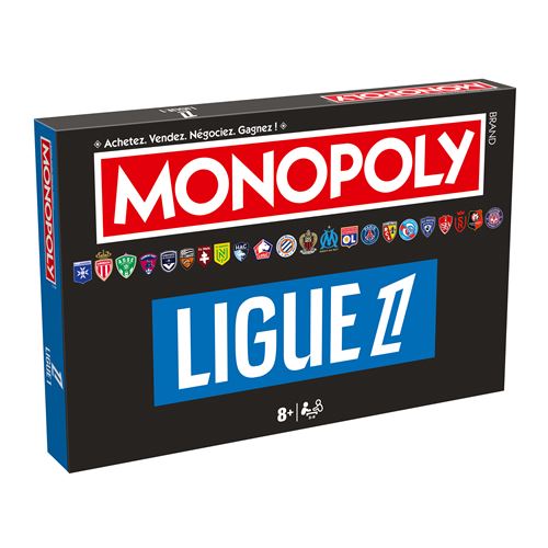 Acheter Jeu classique Winning Moves Monopoly Ligue 1 - 88,17 € Jeu classique Winning Moves Monopoly Ligue 1 - Winning Moves reconditionné disponible sur Fnac