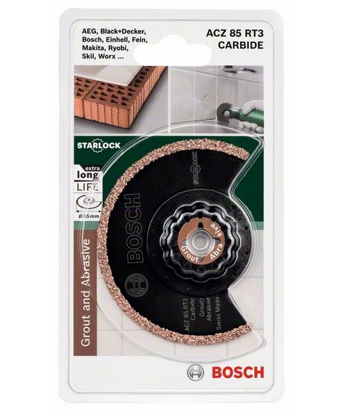 Abrasif pour Ponceuse Bosch Accessoires - Lame Segm. Concr. Carbure Acz 85 Rt3 -
