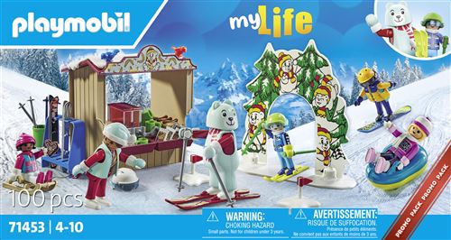 Playmobil My Life 71453 pas cher, Vacanciers et sports d'hiver - Promo Pack