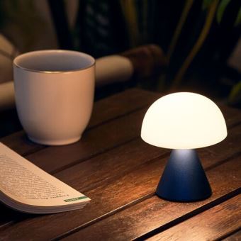 Mini Lampe LED Lexon Mina Bleue Foncée