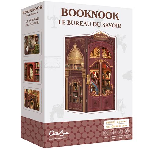 Maquette Blackrock Games Booknook Le bureau du savoir - Blackrock Games