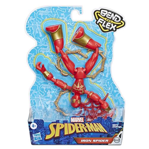 Figurine Spiderman Marvel Bend and Flex Iron Spider