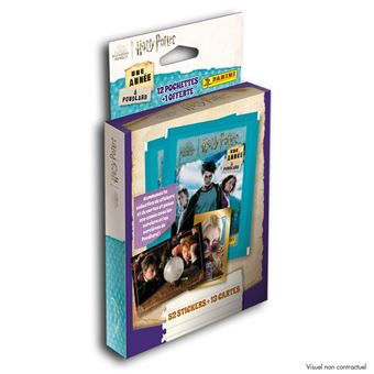 Pack de 4 Blisters à collectionner Panini Harry Potter avec 12 Pochettes et 1 offerte
