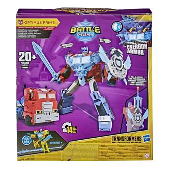 Figurine Transformers Bumblebee Cyberverse Optimus Prime