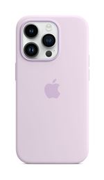 Apple - Coque de protection pour téléphone portable - avec MagSafe - silicone - lilas - pour iPhone 14 Pro