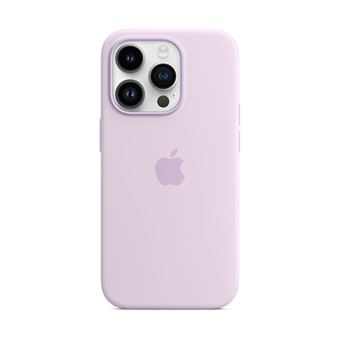 Apple - Coque de protection pour téléphone portable - avec MagSafe - silicone - lilas - pour iPhone 14 Pro