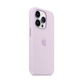 Apple - Coque de protection pour téléphone portable - avec MagSafe - silicone - lilas - pour iPhone 14 Pro