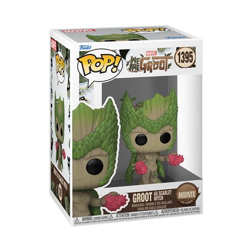 Funko We Are Groot Pop! Vinyl Scarlet Witch 9 Cm Figure Vert 