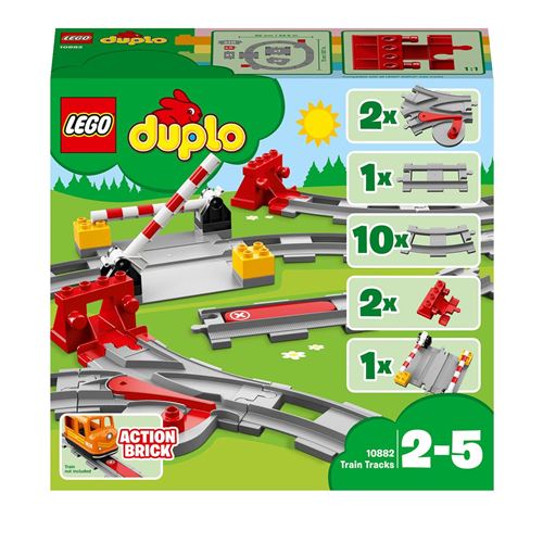 Lego® Duplo® Town Trains 10882 Les Rails Du Train
