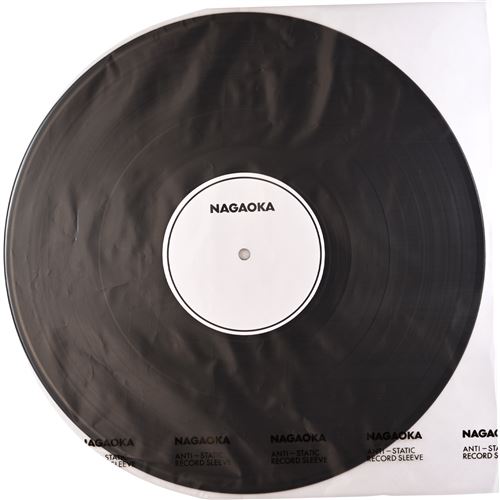 Accessoire platine vinyle Nagaoka Pochettes de protection antistatiques RS-LP2 pour disques vinyles - (50 pcs) - Nagaoka
