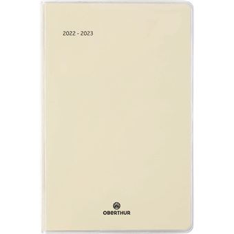 Agenda scolaire semainier Oberthur 15 Colorside 2022 2023 Modèle aléatoire