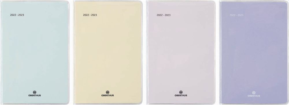 Agenda Semainier De Poche Oberthur FIRENZE - 10x15 Cm - Septembre 2025 à Août 2026 - Motif Papillons - Bilingue FR/EN