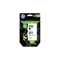 Pack de 2 Cartouches d'encre HP 350-351 Noir et Couleur