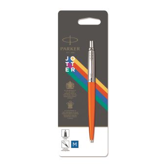 PARKER Jotter Originals Stylo bille, orange, pointe moyenne, sous blister