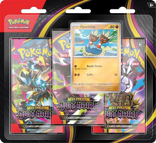 Pokemon ME05 Pack 3 boosters
