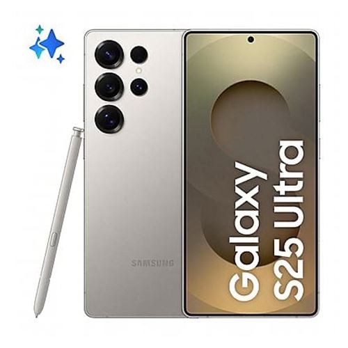 Samsung Gris Smartphone Galaxy S25 Ultra 6.9 Pouces Ram 12 Go 256 Go - Image 3