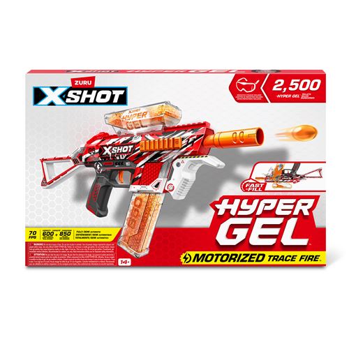 Jeu De Tir Zuru France X Shot Hyper Gel Medium Blaster