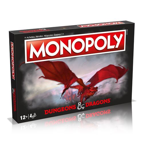 Jeu classique Winning Moves Monopoly Dungeons & Dragons