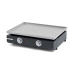 Plancha Riviera et Bar Pro Inox QPL1230 3000 W Argent et Noir