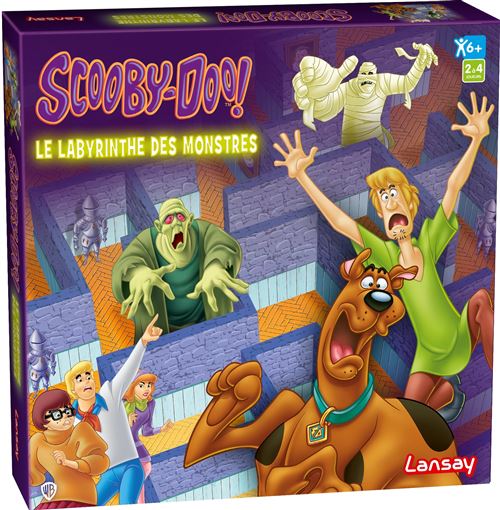 Jeu classique Lansay Scooby-Doo Le labyrinthe des monstres