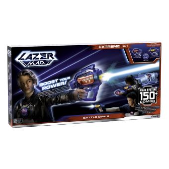 Pack de 2 blasters Silverlit Lazer Mad Extreme Battle OPS X