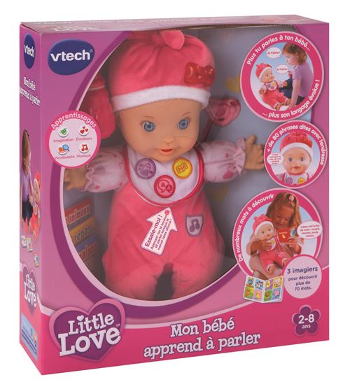 Poupée Parlante Et Interactive – Répète Ce Que Tu Dis ! Marche Et Chante, Peluche 20 Cm – Idée Cadeau Enfant