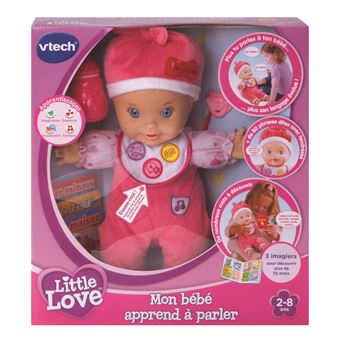 Poupee Interactive Mon Bebe Apprend A Parler Little Love Vtech Jeu Junior Achat Prix Fnac