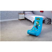 Fauteuil à bascule X Rocker Nintendo Luigi Bleu