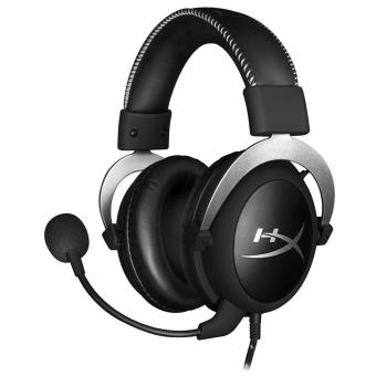 Tapis de souris Pro Gaming Taille M HyperX FURY S Édition Speed HyperX Cloud II Casque Gaming avec Micro pour PC/PS4/Mac/Mobile Rouge 