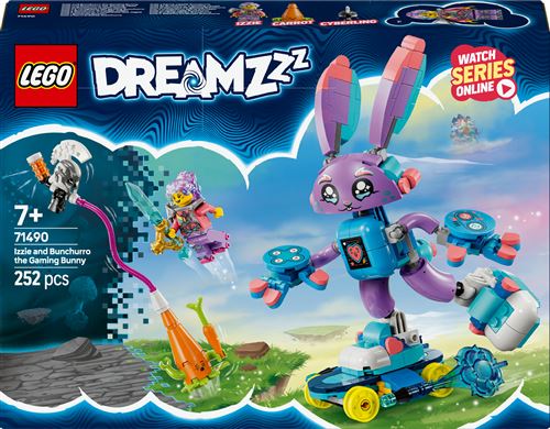 LEGO® DREAMZzz™ 71490 Izzie et Bunchurro le lapin Gamer État correct - Lego Dreamzzz reconditionné disponible sur Fnac