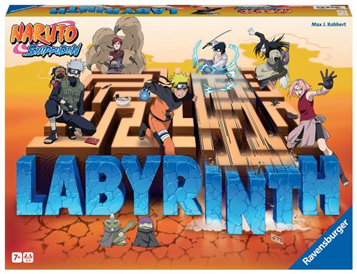 Jeu de stratégie Ravensburger Naruto Labyrinth