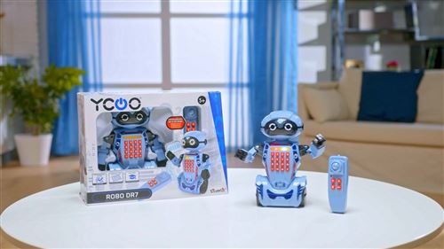 Robot Éducatif Silverlit DR7 - Robot Programmable Avec Télécommande, 7 Fonctions, Pour Enfants Dès 5 Ans