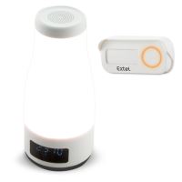 Carillon d'ambiance sans fil Extel Mood avec enceinte bluetooth et lampe intégrées 100 m