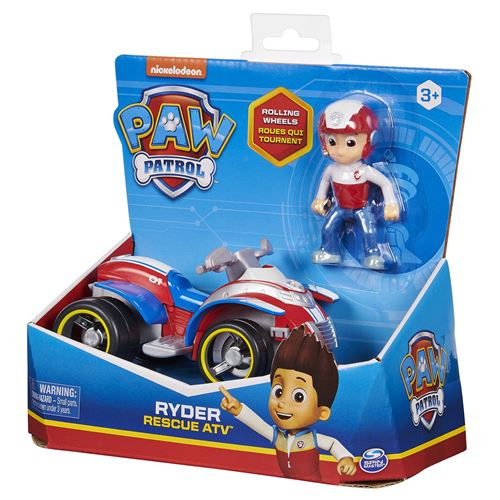 Véhicule et Figurine Ryder Pat Patrouille