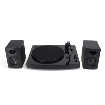 Platine Vinyle Mersoco Hi-Fi Bluetooth USB Avec Haut-parleurs Intégrés