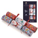 BOITE DE 8 CRACKERS PERSONNAGES DE NOEL TOM SMITH ESPRIT PAPIER''Grace aux crackers, creez une ambiance festive, coloree, amusante et decontractee. Amusez-vous en famille et entre amis.
