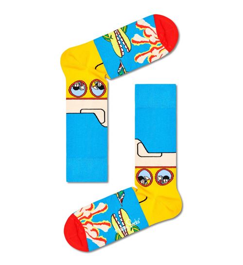 Chaussettes courtes Happy Socks Beatles Yellow Submarine Taille 41-46