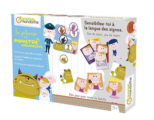Jeu de société La princesse et le monstre circonflexe Avenue Mandarine