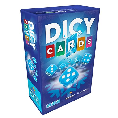 Blue Orange - Dicy Cards - Jeu de Société Idéal pour s'Amuser en Famille ou Entre Amis - Jeu de Cartes - Jeu de Réflexion - A partir de 8 Ans