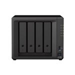 Synology Disk Station DS923+ - Serveur NAS - 4 Baies - SATA 6Gb/s / eSATA - RAID RAID 0, 1, 5, 6, 10, JBOD - RAM 4 Go - Gigabit Ethernet - iSCSI support