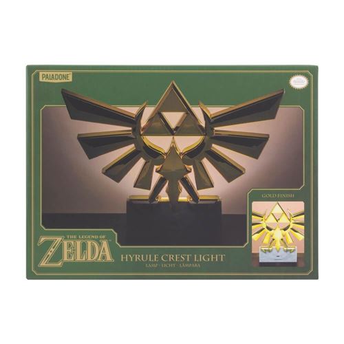 Lampe À Poser Paladone Hyrule Crest Light The Legend Of Zelda