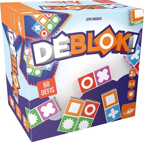 Jeu de Casse-tête et de rapidité Asmodée Déblok