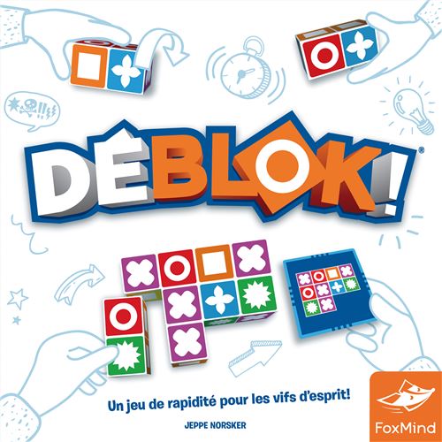 Boite de Jeu de Casse-tête et de rapidité Asmodée Déblok
