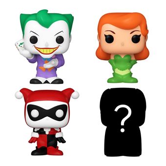 Pack de 4 figurines Funko Bitty Pop DC Harley Quinn