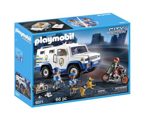 Playmobil- Fourgon Blind&eacute;, 9371
