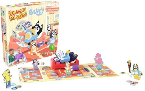 Jeu d'ambiance Goliath Sshh...Réveille pas papa Bluey