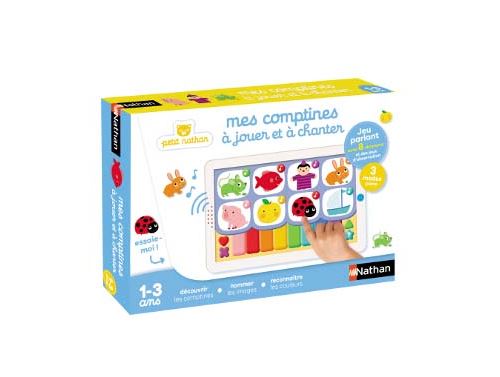 Jeu interactif Nathan Mes comptines à jouer et à chanter