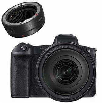 Appareil photo hybride Canon EOS R + RF 24-105mm f/4 L IS USM - 1