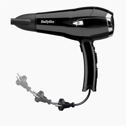 Joom Beautepromo Sèche-Cheveux Babyliss D374de Cordkeeper 2000 Avec Technologie Ionique Et Cordon Retractable Noir - Image 4
